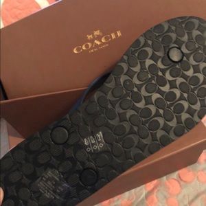 Coach sandals